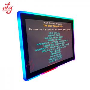 China 27 Inch Capacitive Touch Screen 3M RS232 Game Monitor Touch Screen Game Monitor For Sale on sale