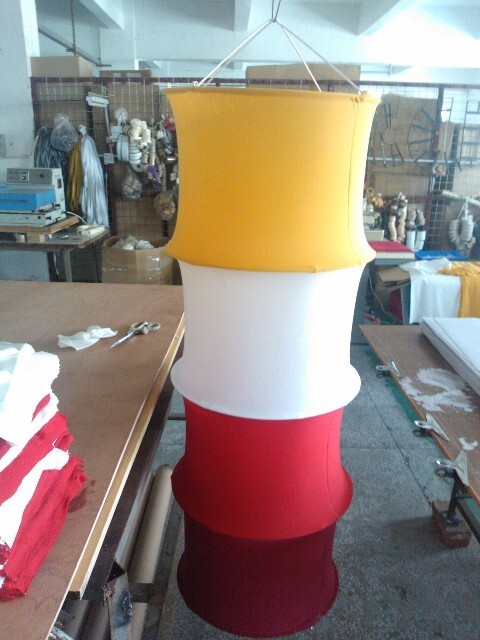 Outdoor Irregular Lantern Lamp Shade Stretch Fabrics Holiday 5 Colors