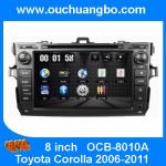 Ouchuangbo Car Radio Stereo Navi Multimedia Kit for Toyota Corolla 2006-2011 GPS