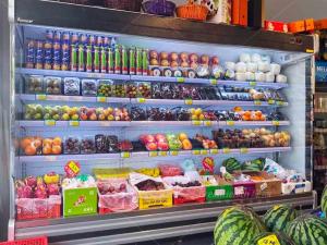 Wholesale Vegetable Open Air Chiller Multideck Juice Fruit Mall Refrigerator from china suppliers