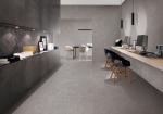 Soft Glazed 1200x600mm Grey Porcelain Tile And Indoor Floor Tiles For Balcony