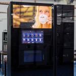 12OZ Paper Cup Size Commercial Auto Coffee Vending Machine H 1845mm