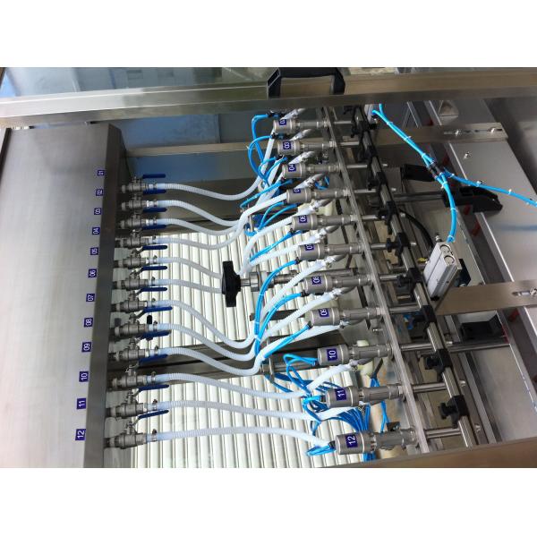 Grey Inline Bottle Filling Machine SUS316L Plastic Bottle Filling Machine