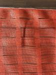Anti UV Industrial Safety Netting For Construction Plant , Orange And White
