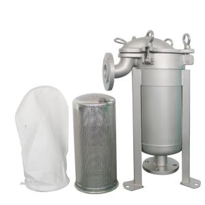 Wholesale Stainless Steel Bag Filter Housing With Max.Operating Pressure 6.0bar 87psi from china suppliers