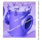 Right Angle Stainless Steel Sea Water Filter For Marine Seawater Cooling System