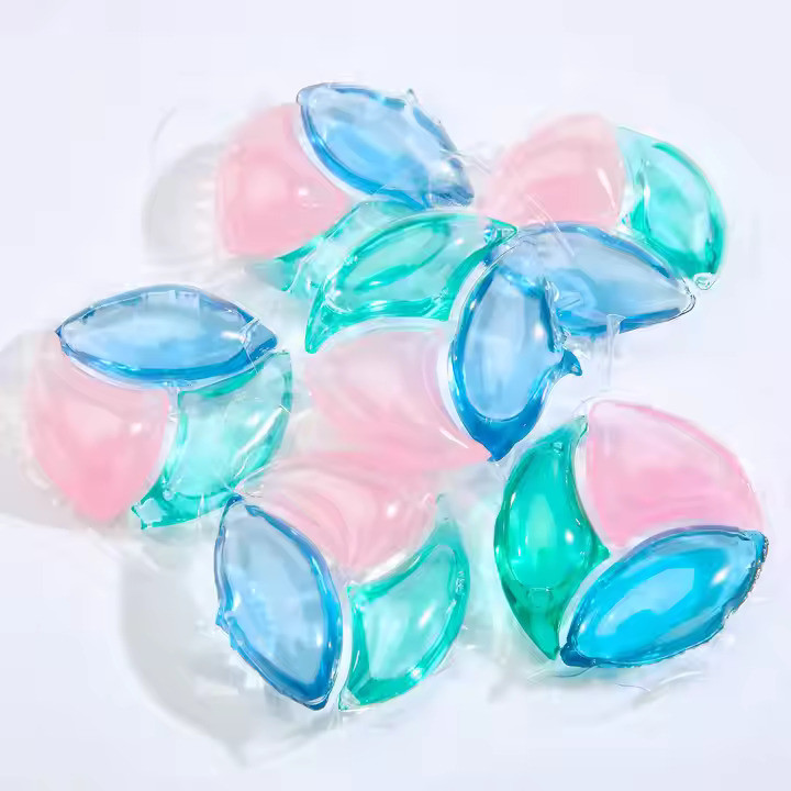 3 in 1 12g Freesia Smells Dissolve Film Washing Detergent Capsules Laundry Pods