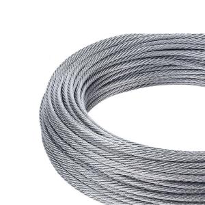 Wholesale Engineering 3mm Stainless Steel Wire Rope for Bending Processing Service 7X7 from china suppliers