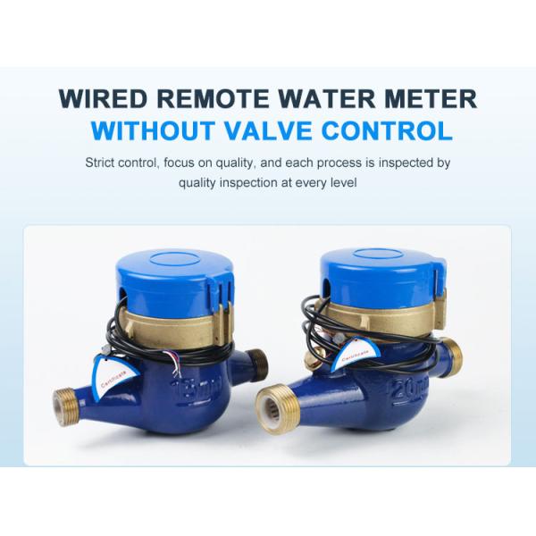 Dn15 R200 Multijet Water Meter 485 Communication Pulse Counter