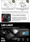 Motorcycle Portable 10000mah Car Jump Starter Power Bank Booster Charger