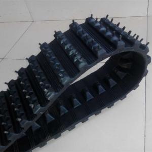 Wholesale Light weight Robot Rubber Tracks 130×40×68 High tractive force from china suppliers