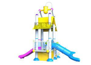 Wholesale Community Spray Water Park Equipment Small Splash Pad Diameter 0.9X1.4m Size from china suppliers