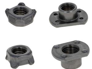 Wholesale M3 M4 M6 M8 Weld Nut Carbon Steel Grade 4.8 8.8 12.9 Weld Hexagon Nut Black Oxide Coating from china suppliers