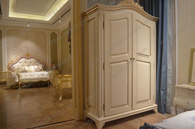 Luxury Bedroom Furniture High Quality Wardrobe with Storage Cabinet FCD-116