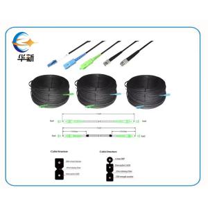 Wholesale Plug-And-Play Fiber Optic Pigtail 1-2 Core For High Bandwidth Pre Termination Fiber Optic Patch Cable from china suppliers
