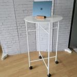 W60 x H57cm Home Round Metal Table House Kids Table For Painting