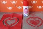 Safe Washable Chalk Spray Non Toxic Marking Paint For Marketing Campaigns