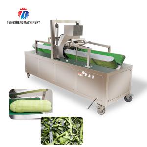 Wholesale 350KG 2.2KW Horizontal high efficiency stainless steel wax gourd peeling machine large output wax gourd peeling machine from china suppliers