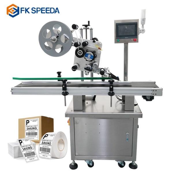 1930 mm Flat Top Surface Adhesive Sticker Labeling Machine for Box Carton Bag