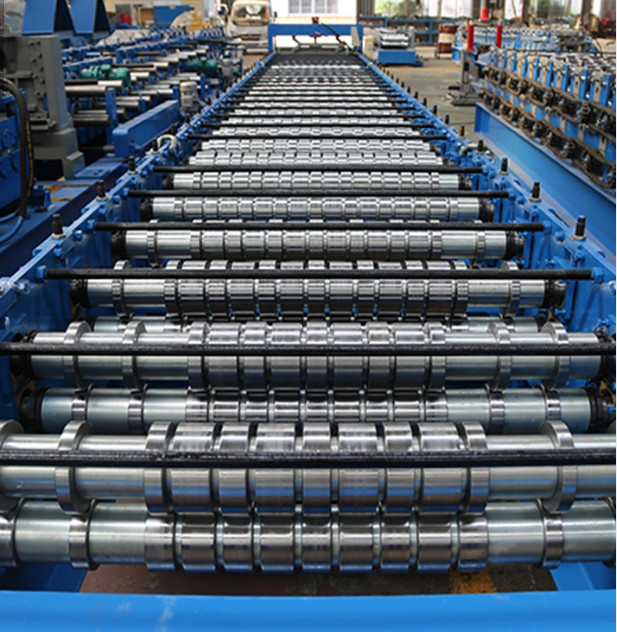 Plc Touch Screen Hmi Shutter Door Roll Forming Machine 380v50hz