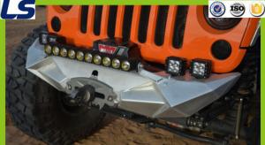 Wholesale Jeep Wrangler JK Aggressive Black Front and Rear Steel Bumper from china suppliers