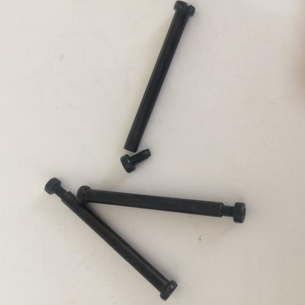 Black Zinc Plated Socket Round Head Binding Barrels and Screws Chicago Screws