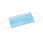 Hypoallergenic Disposable Face Mask , Elastic Ear Loop Mask 17.5×9.5mm