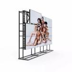 Advertising LCD Splicing Screen 3x3 46 - 65 Inch Indoor LCD Video Wall