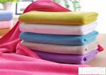 Dye Yarn Terry Custom Microfiber Towels With Embroidered Logo