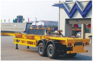 Wholesale 40 FT 2 axle skeletal container semi-trailer from china suppliers