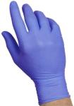 Blue Nitrile Gloves No Powder 3mm Thickness EN455-1 Certificates CE Nitrile