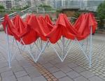 Red 10x10ft Easy Folding garden Pop Up Gazebo Tent Dye Sublimation Printing