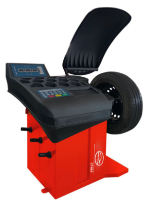 Automatic Wheel Balancer High Precision Lengthening Shaft Tire Balancing Equipment Infrared Positioning Function Automatic Wheel Balance