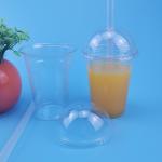 300ml Transparent Single Wall Disposable Bubble Tea Cups