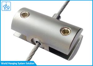 Wholesale Display And Fixture Glass Clamp Cable Clip Double Sided For Cable Display System from china suppliers