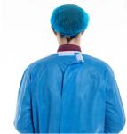 Nonwoven Sms Standard Disposable Protective Gown Long Sleeve Antipollution