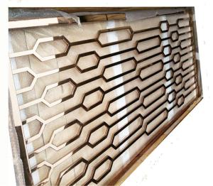 Wholesale Rose Gold Stainless Steel Perforated Panels For Sunshades/Louver/Window Screen from china suppliers