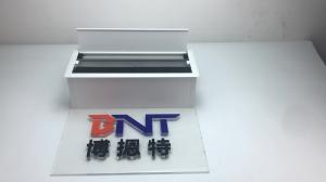 Wholesale both side open flip up cable management box/wire grommet box for table from china suppliers