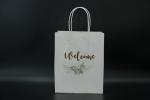 ODM Handle Paper Bags Sustainable Custom Kraft Shopping Bags Lightweight