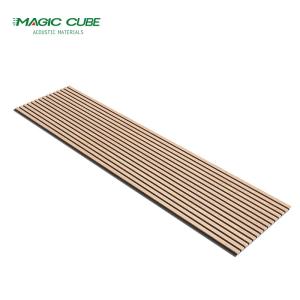 Wholesale MDF Acoustic Diffusion Wall Panels Soundproofing Wood Slat Fiber Acoustic Panels Free samples from china suppliers