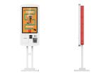 Touch Screen Display Self Service Order Kiosk Machine for Supermarket Restaurant