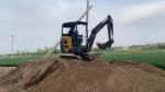 Sweden imported high quality Volvo EC18D crawler excavator machine used almost