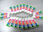 Double Sided Embossed Logo 2D/3D Soft PVC Zipper Pullers Zipper Head For Factory