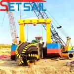 26 Inch Cutter Suction Mining Dredging Boat with Water Flow 6000 Cubic Meter Per