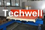 PU Insulated Cold Roll Forming Machine For Making Sandwich Panels