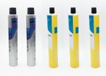 Dyeing Cream Aluminum Squeeze Tubes With Offset Printing Dust Treatment
