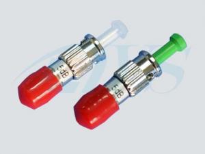 China Single Mode / Multimode ST Fiber Optic Attenuator With Red And Green Handle on sale