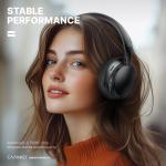 Comfort Wireless Bluetooth Headphones Sweatproof Over Ear Headphones Noise