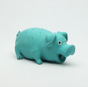 Wholesale commercial PIG squeeze squeaky dog latex toy with sound from china suppliers