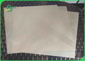 Wholesale 35GSM MG Brown Butcher Paper Roll , Brown Kraft Paper Roll FDA Certificated from china suppliers